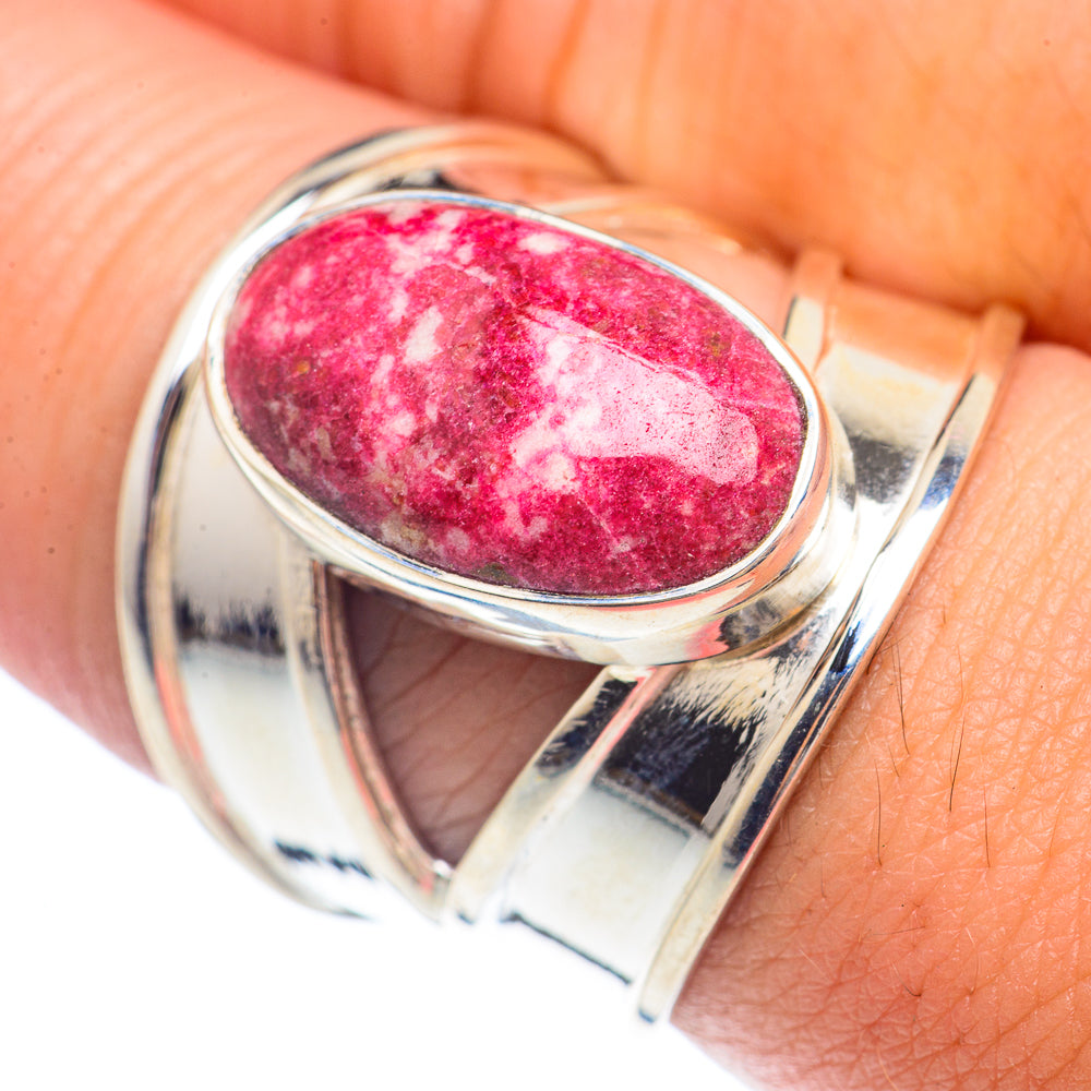 Thulite Rings handcrafted by Anasilvercos - RING71703