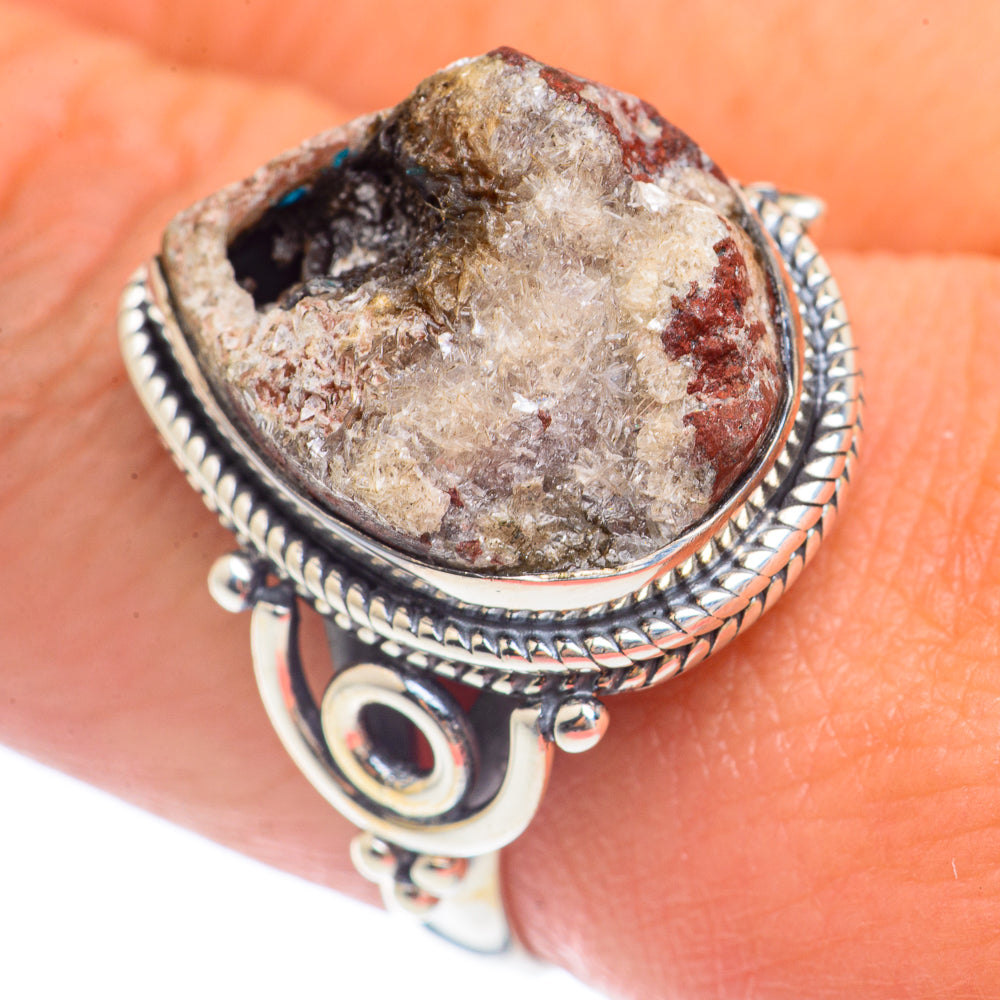 Desert Druzy Rings handcrafted by Anasilvercos - RING71732