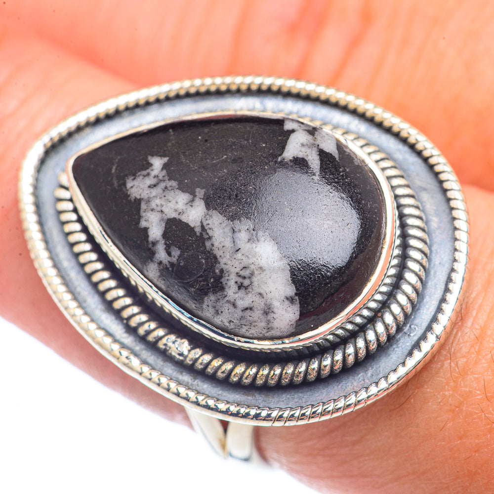 Pinolith Jasper Rings handcrafted by Anasilvercos - RING71740