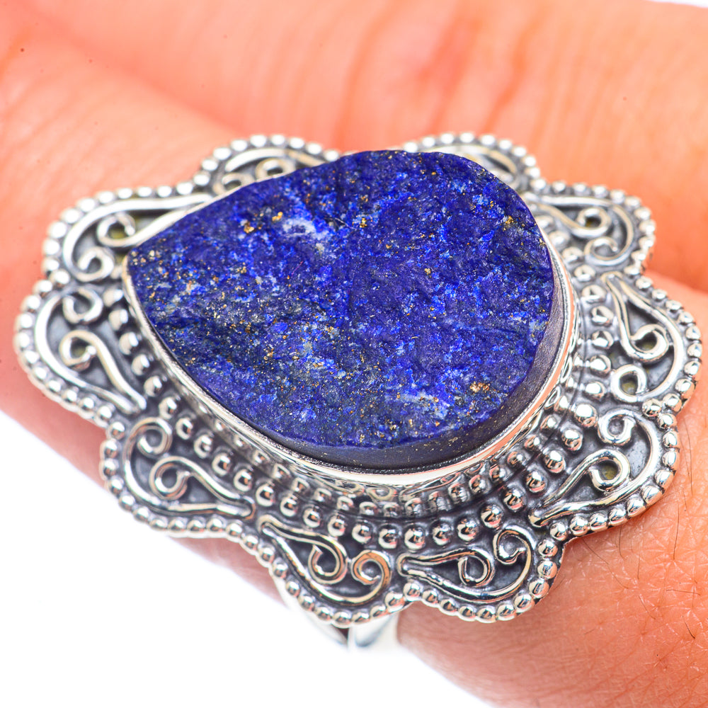 Lapis Lazuli Rings handcrafted by Anasilvercos - RING71761