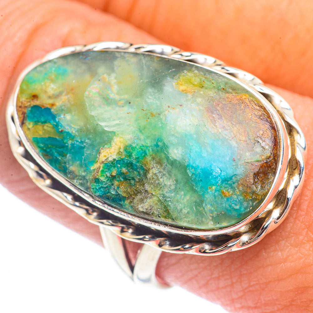 Peruvian Opal Rings handcrafted by Anasilvercos - RING71770
