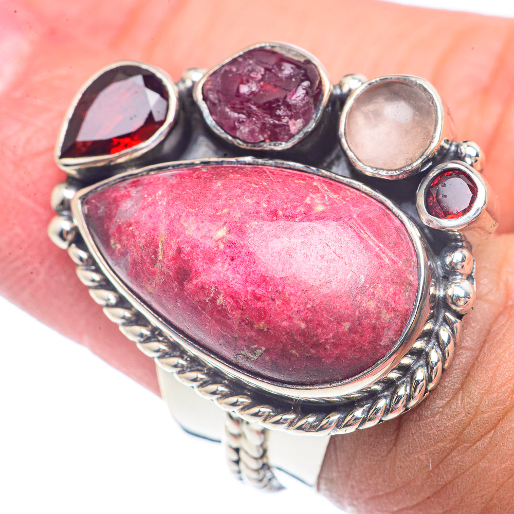 Thulite Rings handcrafted by Anasilvercos - RING71786
