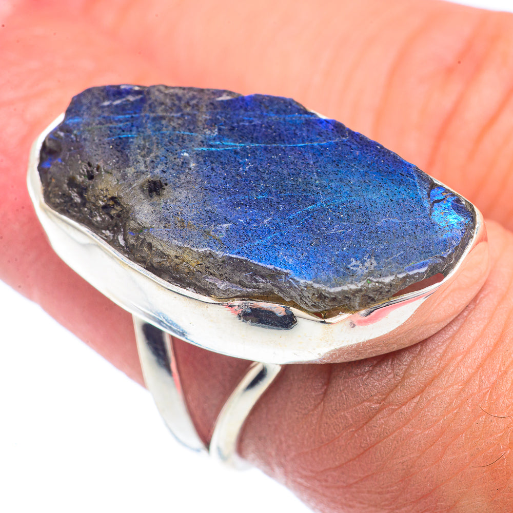Labradorite Rings handcrafted by Anasilvercos - RING71807