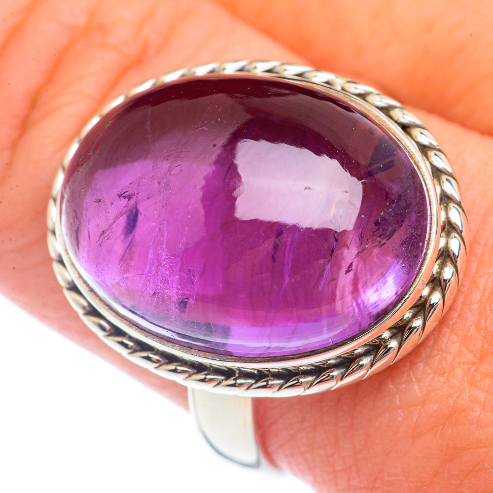 Amethyst Rings handcrafted by Anasilvercos - RING71836