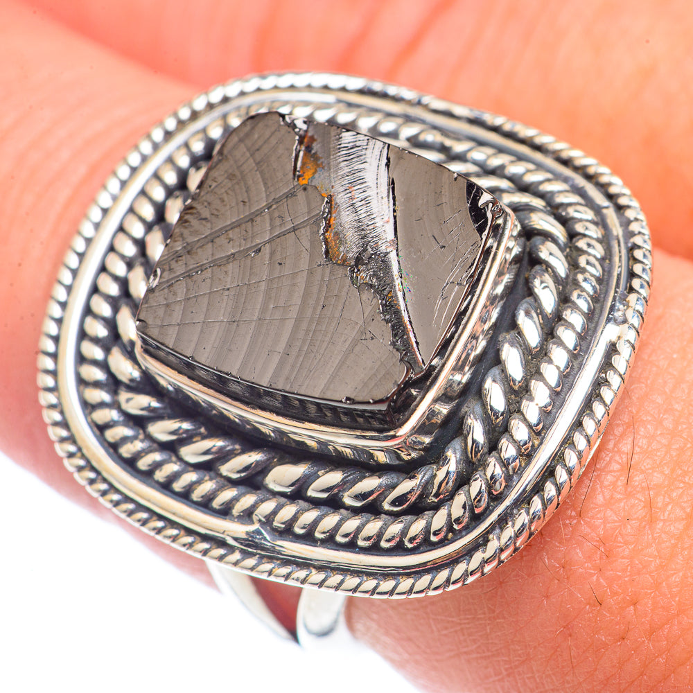 Shungite Rings handcrafted by Anasilvercos - RING71920