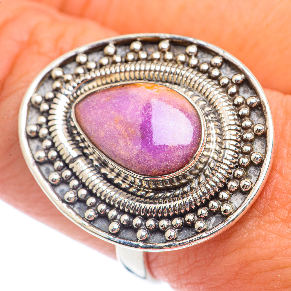 Phosphosiderite Rings handcrafted by Anasilvercos - RING71950
