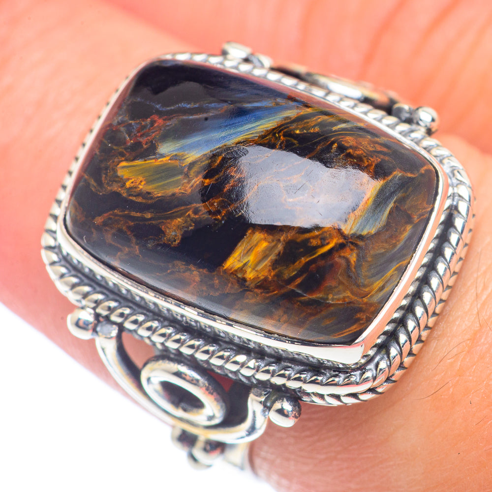 Pietersite Rings handcrafted by Anasilvercos - RING71953