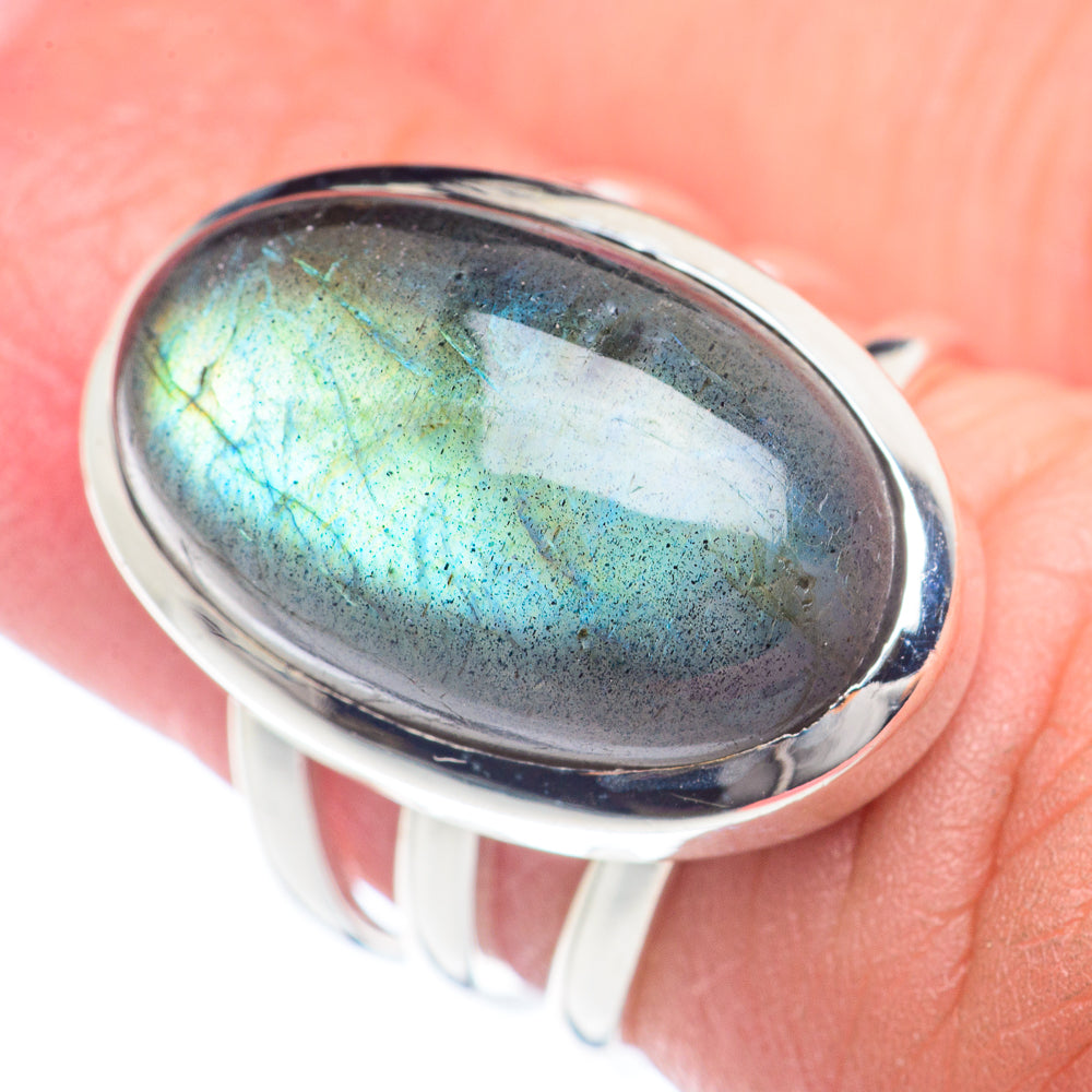 Labradorite Rings handcrafted by Anasilvercos - RING71969