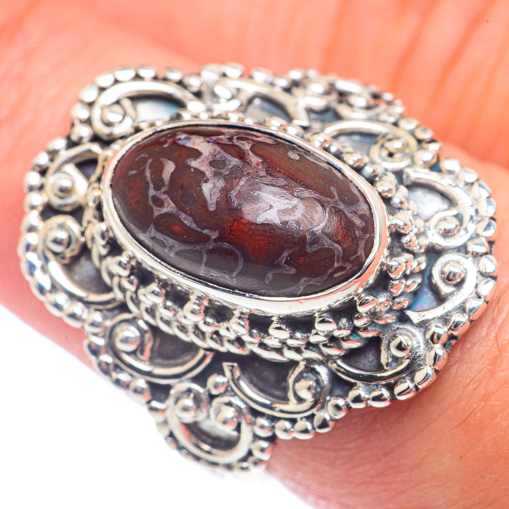 Wild Horse Jasper Rings handcrafted by Anasilvercos - RING71973