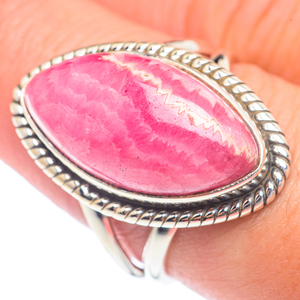 Rhodochrosite Rings handcrafted by Anasilvercos - RING71980