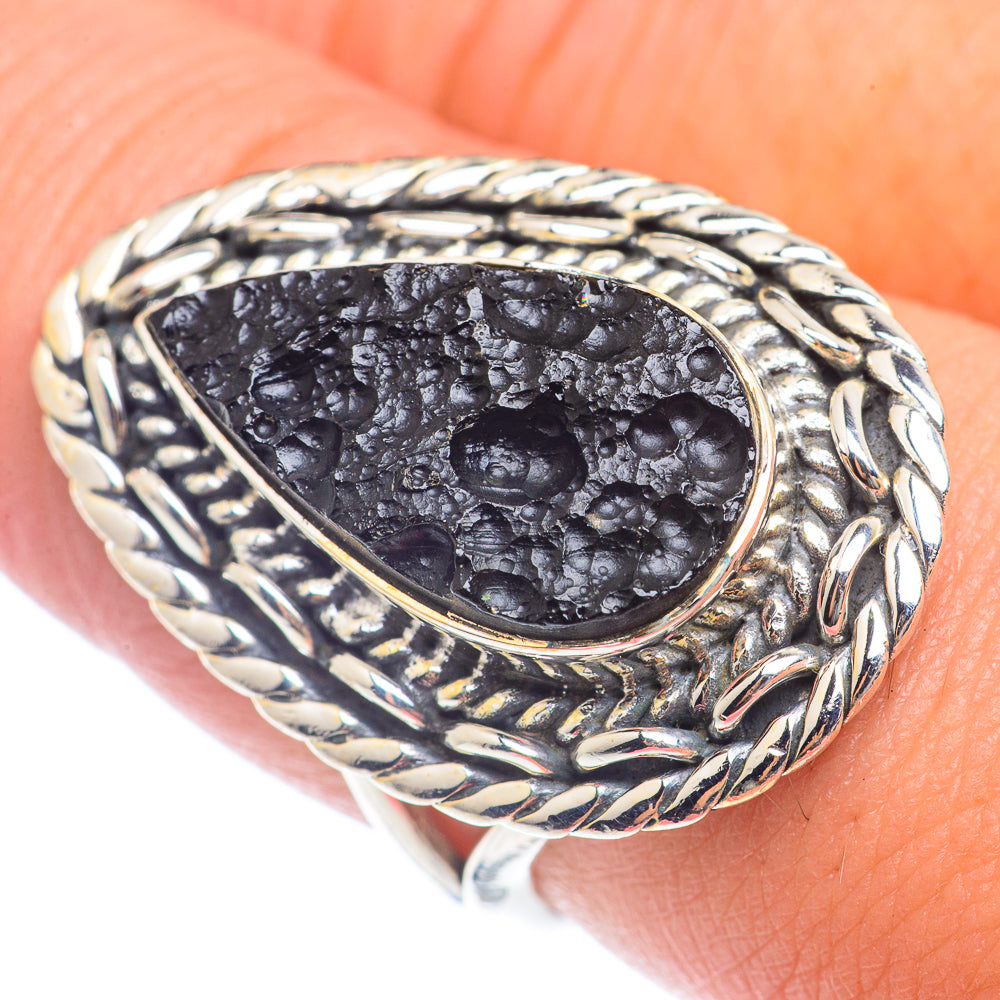 Tektite Rings handcrafted by Anasilvercos - RING71986