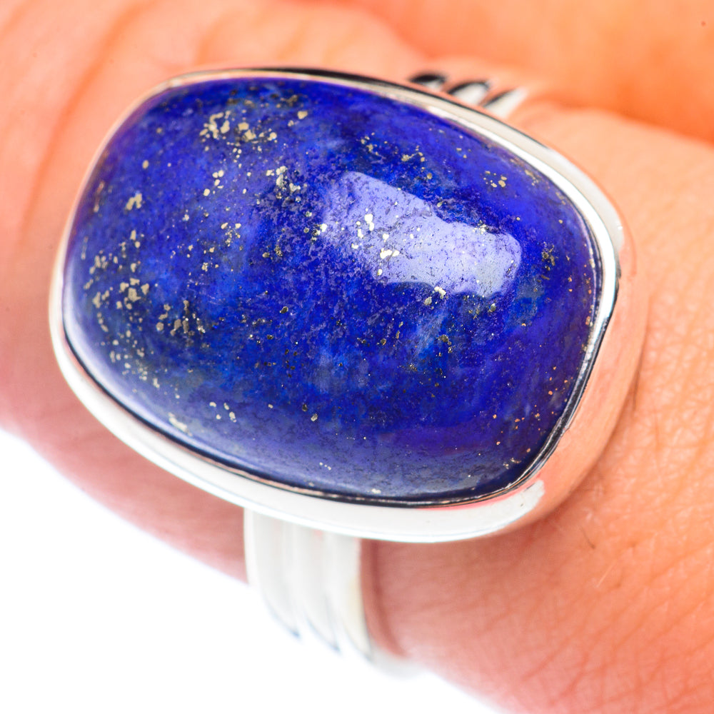 Lapis Lazuli Rings handcrafted by Anasilvercos - RING71998