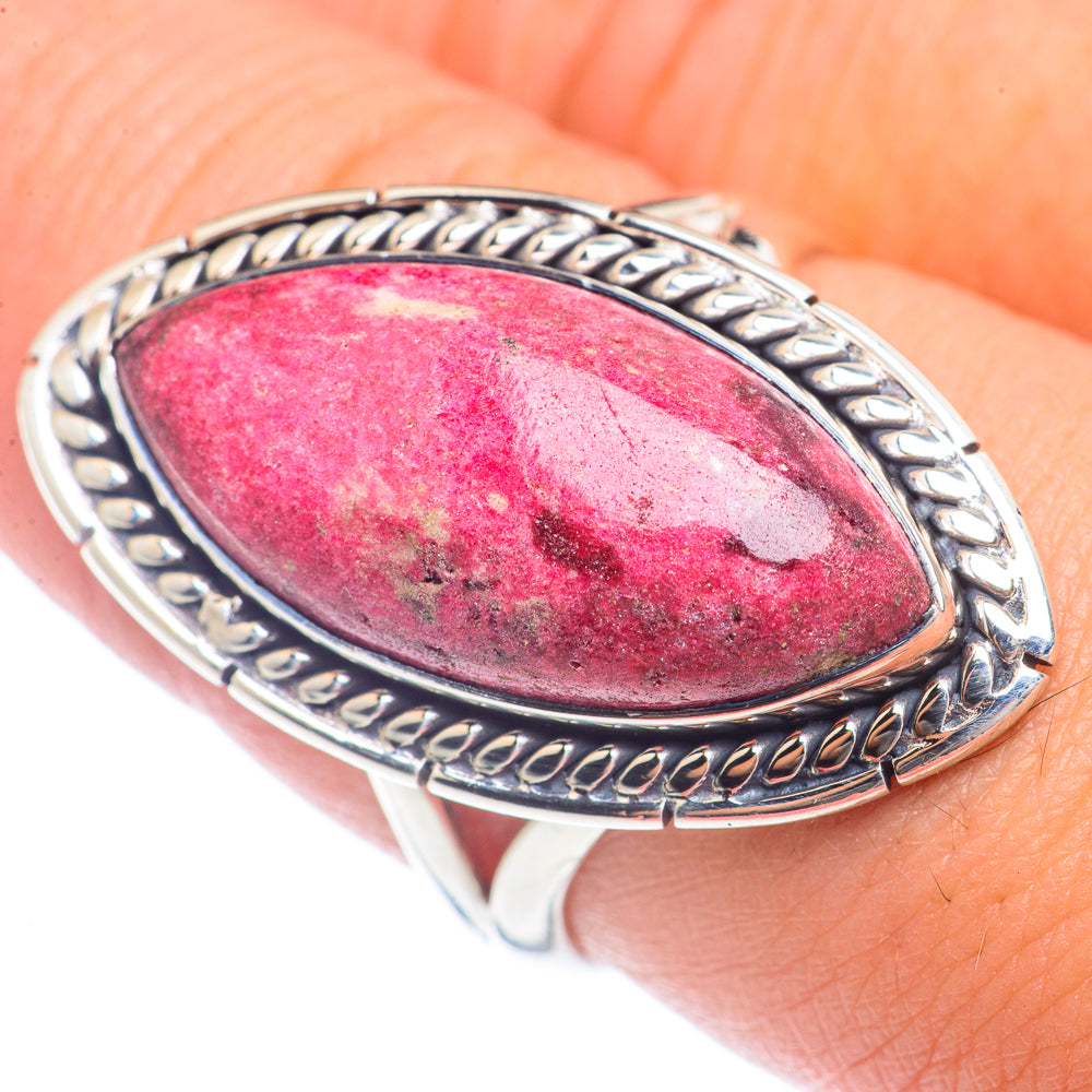 Thulite Rings handcrafted by Anasilvercos - RING72013