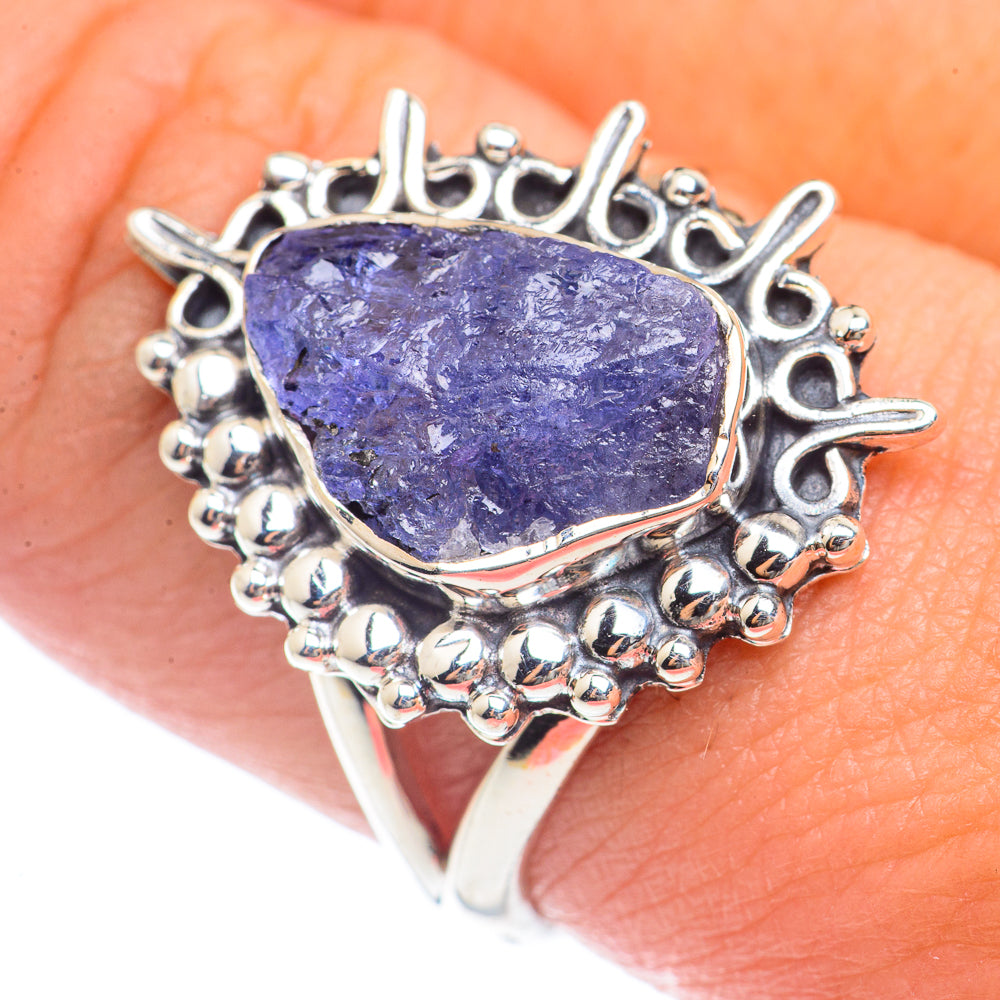 Tanzanite Rings handcrafted by Anasilvercos - RING72020