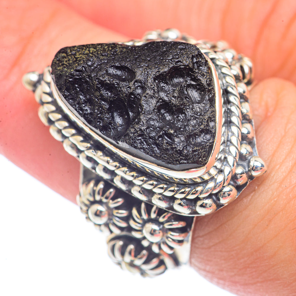 Tektite Rings handcrafted by Anasilvercos - RING72066