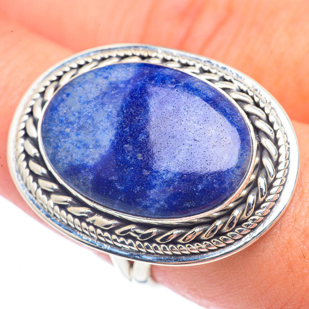 Sodalite Rings handcrafted by Anasilvercos - RING72079