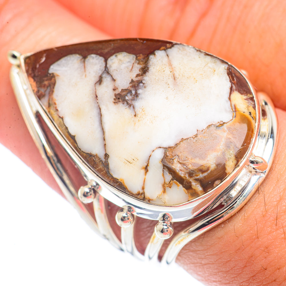 Wild Horse Jasper Rings handcrafted by Anasilvercos - RING72097