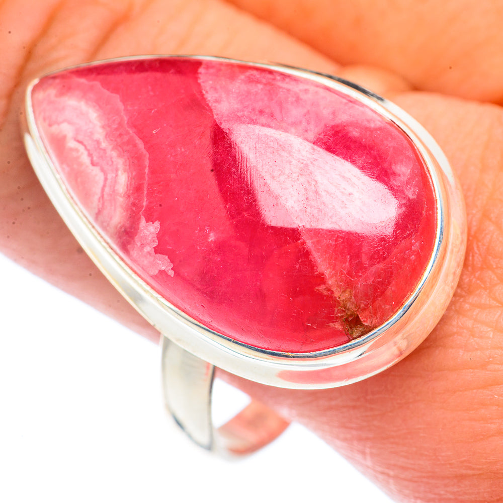 Rhodochrosite Rings handcrafted by Anasilvercos - RING72105