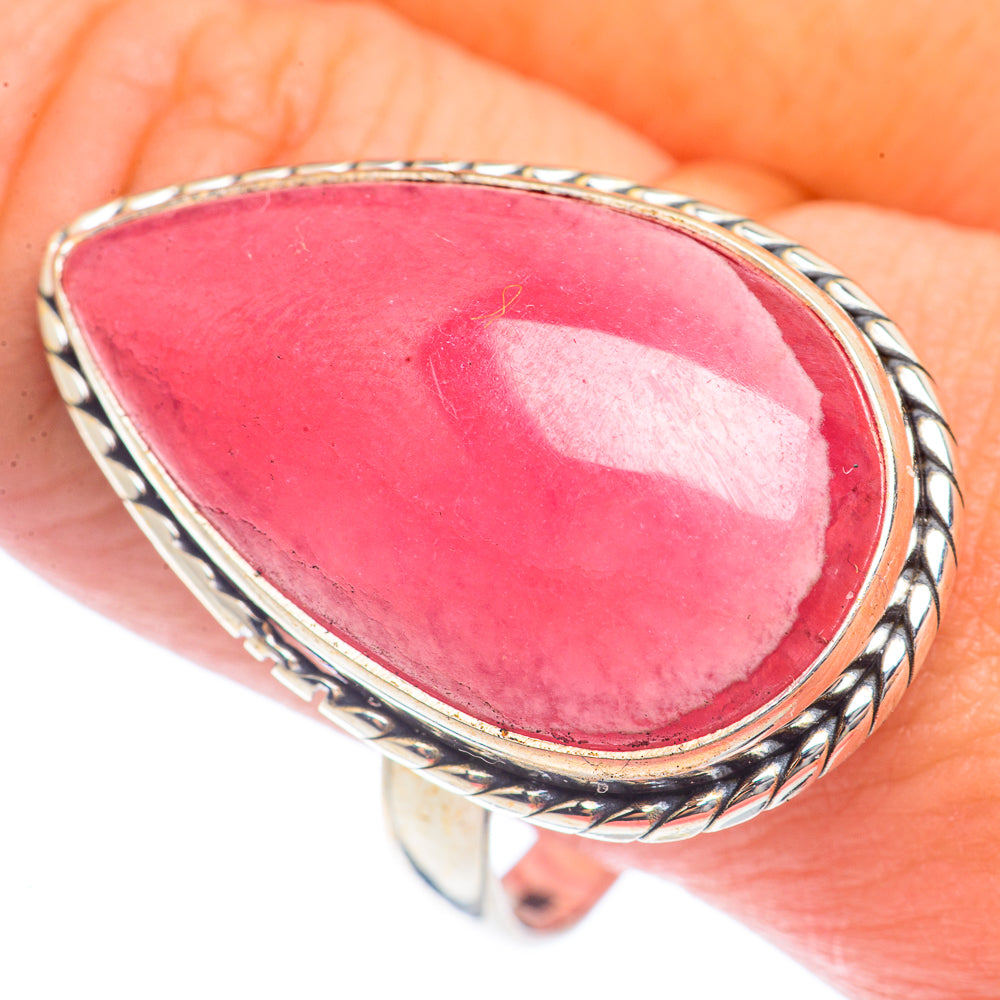 Rhodochrosite Rings handcrafted by Anasilvercos - RING72135
