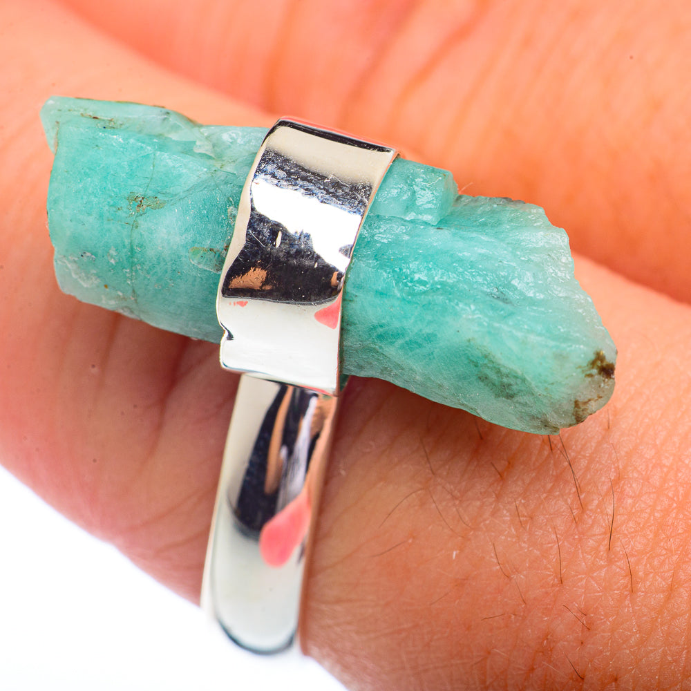 Peruvian Opal Rings handcrafted by Anasilvercos - RING72144