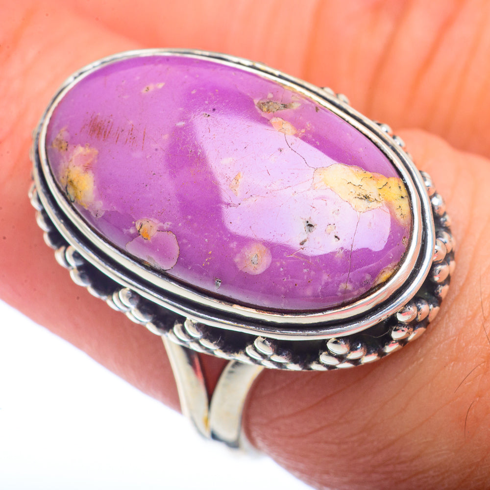 Phosphosiderite Rings handcrafted by Anasilvercos - RING72164