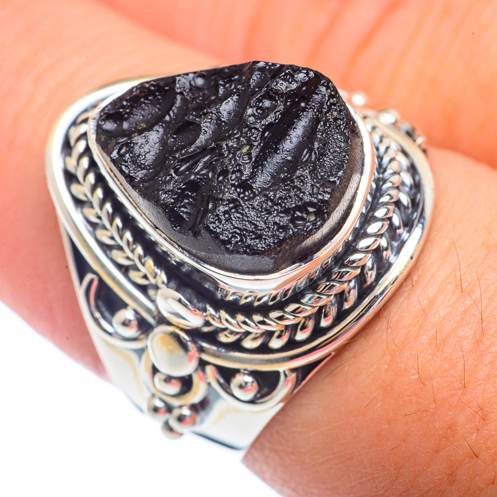Tektite Rings handcrafted by Anasilvercos - RING72210