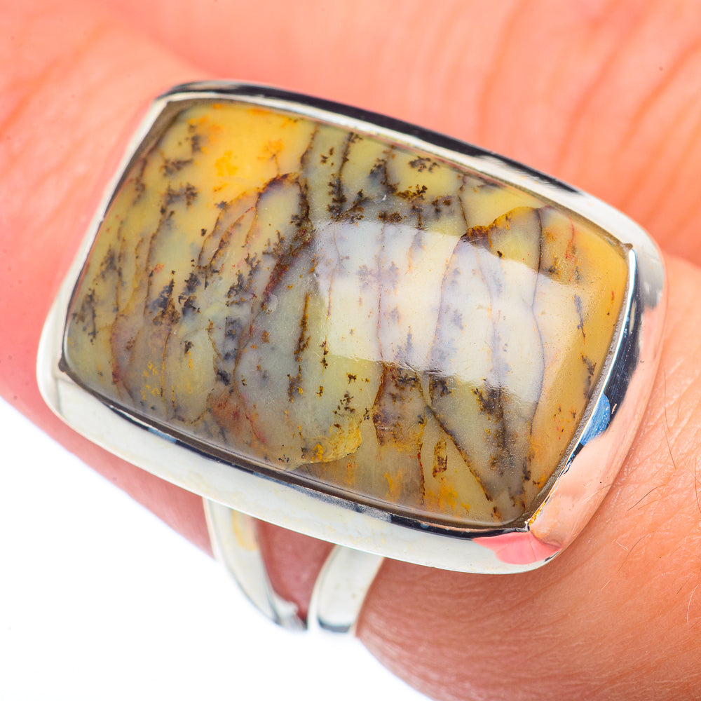 Bumble Bee Jasper Rings handcrafted by Anasilvercos - RING72276