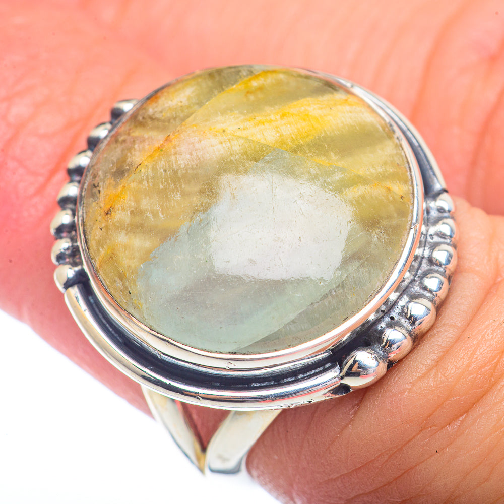 Peruvian Opal Rings handcrafted by Anasilvercos - RING72379