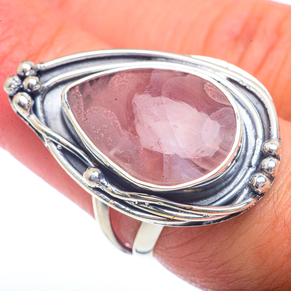 Botswana Agate Rings handcrafted by Anasilvercos - RING72429
