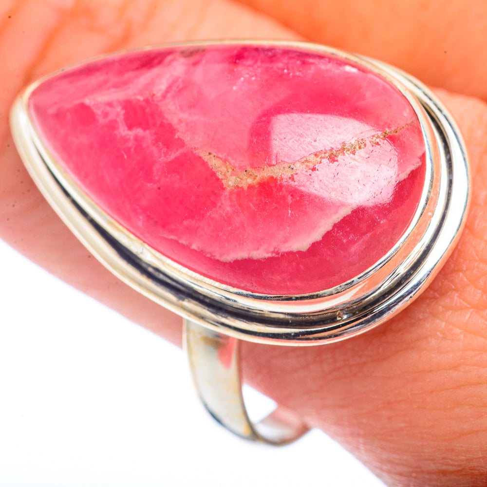 Rhodochrosite Rings handcrafted by Anasilvercos - RING72436