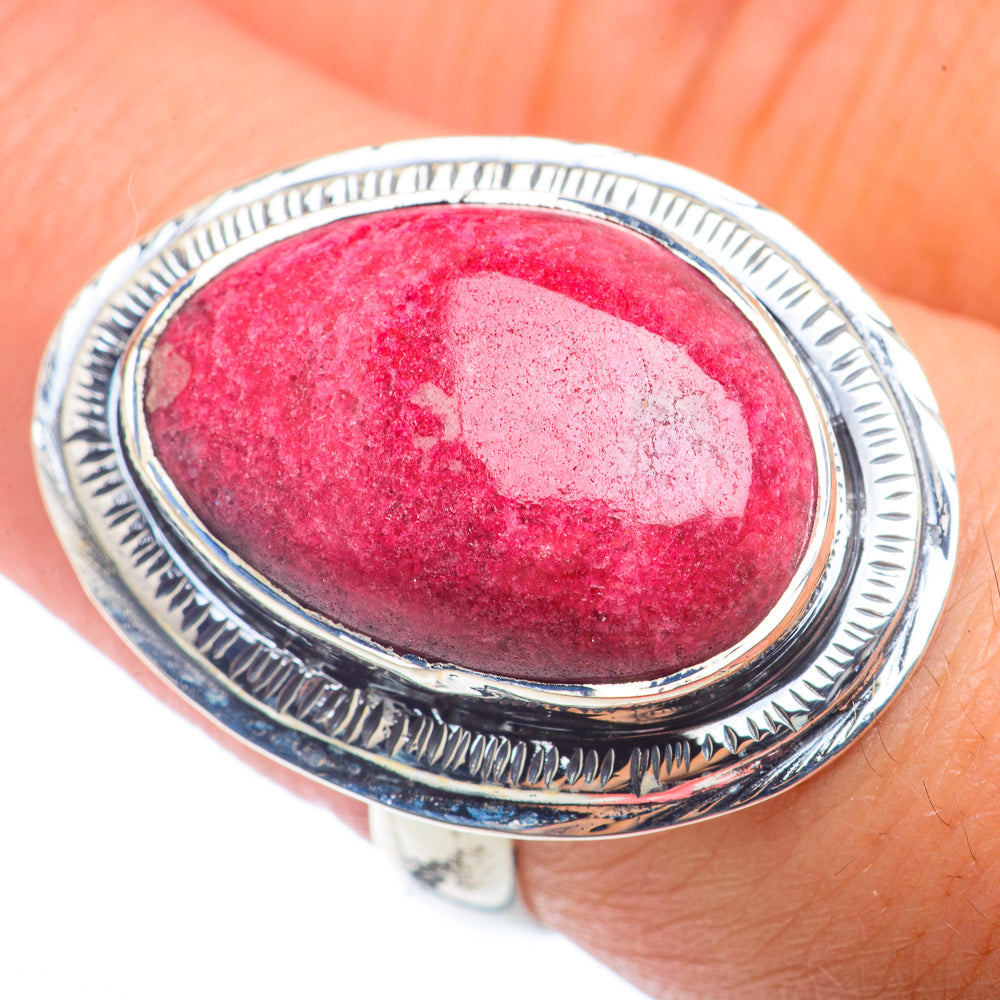 Thulite Rings handcrafted by Anasilvercos - RING72487