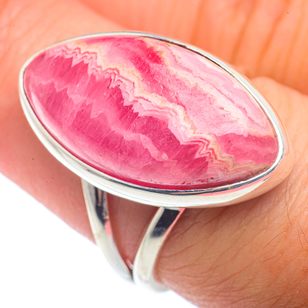 Rhodochrosite Rings handcrafted by Anasilvercos - RING72490