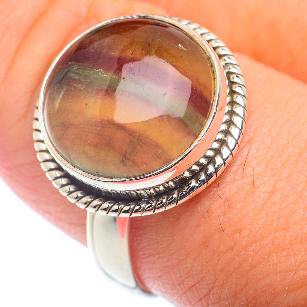 Fluorite Rings handcrafted by Anasilvercos - RING72507