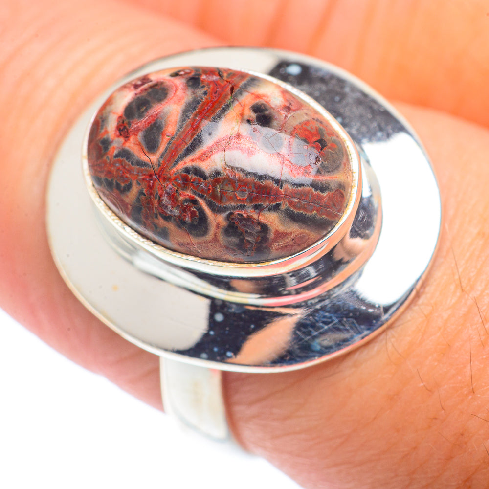 Red Jasper Rings handcrafted by Anasilvercos - RING72569