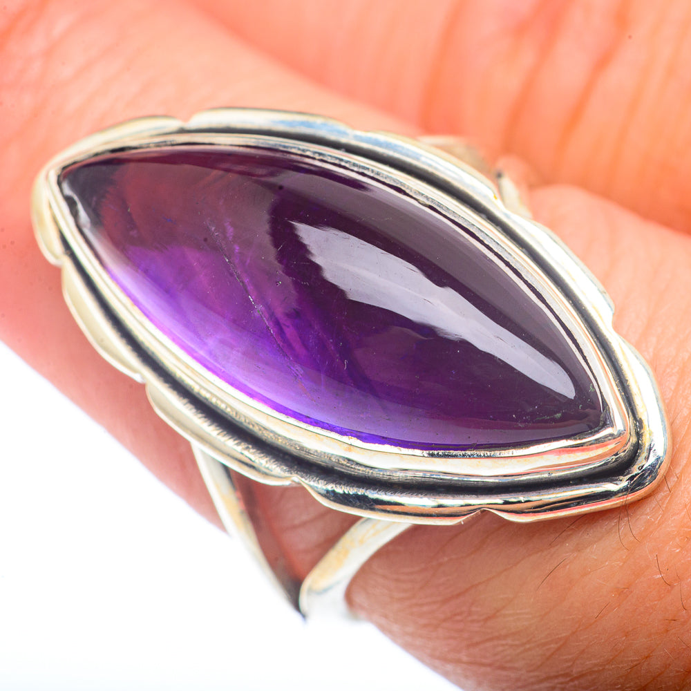 Amethyst Rings handcrafted by Anasilvercos - RING72578