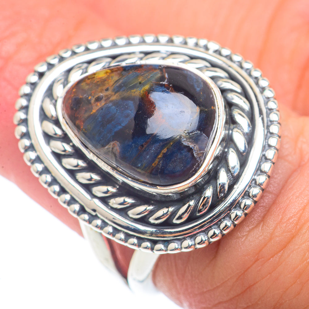 Pietersite Rings handcrafted by Anasilvercos - RING72581