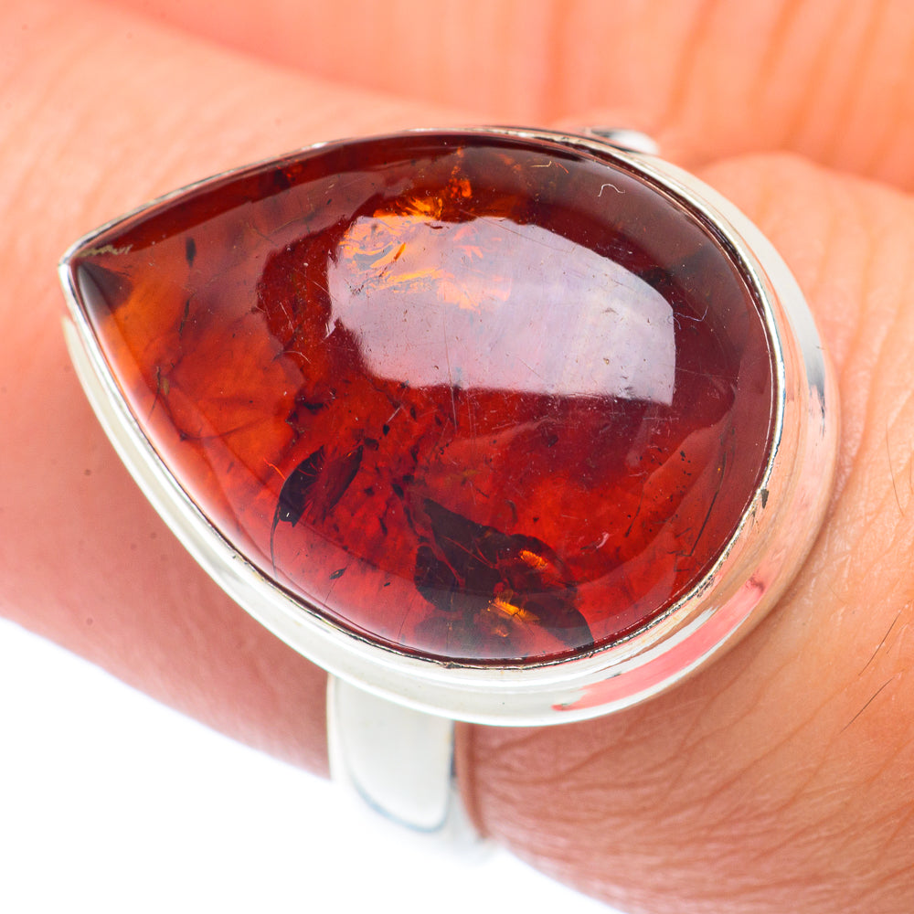 Baltic Amber Rings handcrafted by Anasilvercos - RING72689