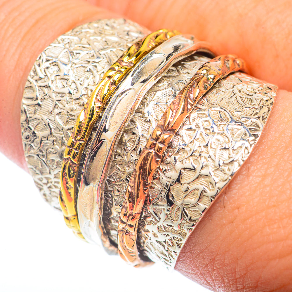 Meditation Spinner Rings handcrafted by Anasilvercos - RING72739