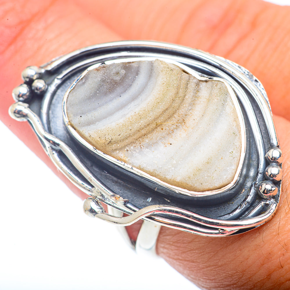 Desert Druzy Rings handcrafted by Anasilvercos - RING72751