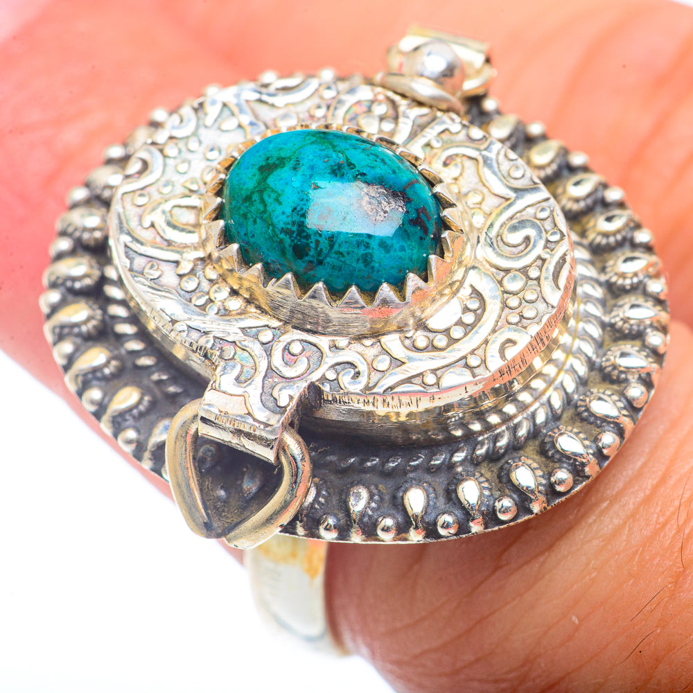 Chrysocolla Rings handcrafted by Anasilvercos - RING72756