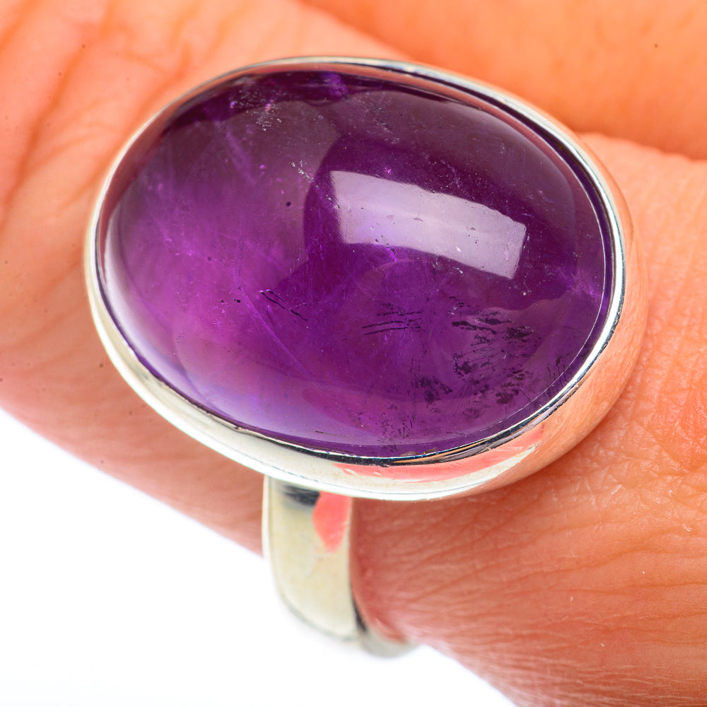 Amethyst Rings handcrafted by Anasilvercos - RING72826