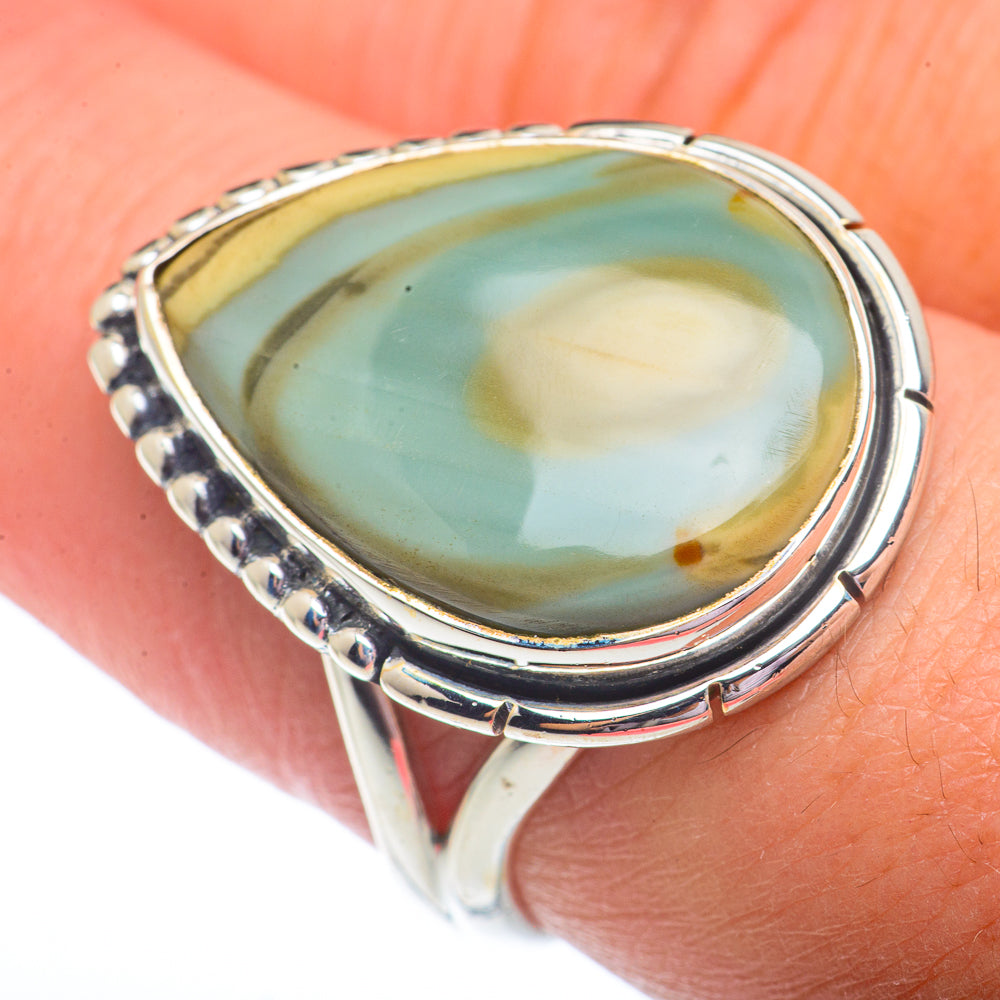 Willow Creek Jasper Rings handcrafted by Anasilvercos - RING72839