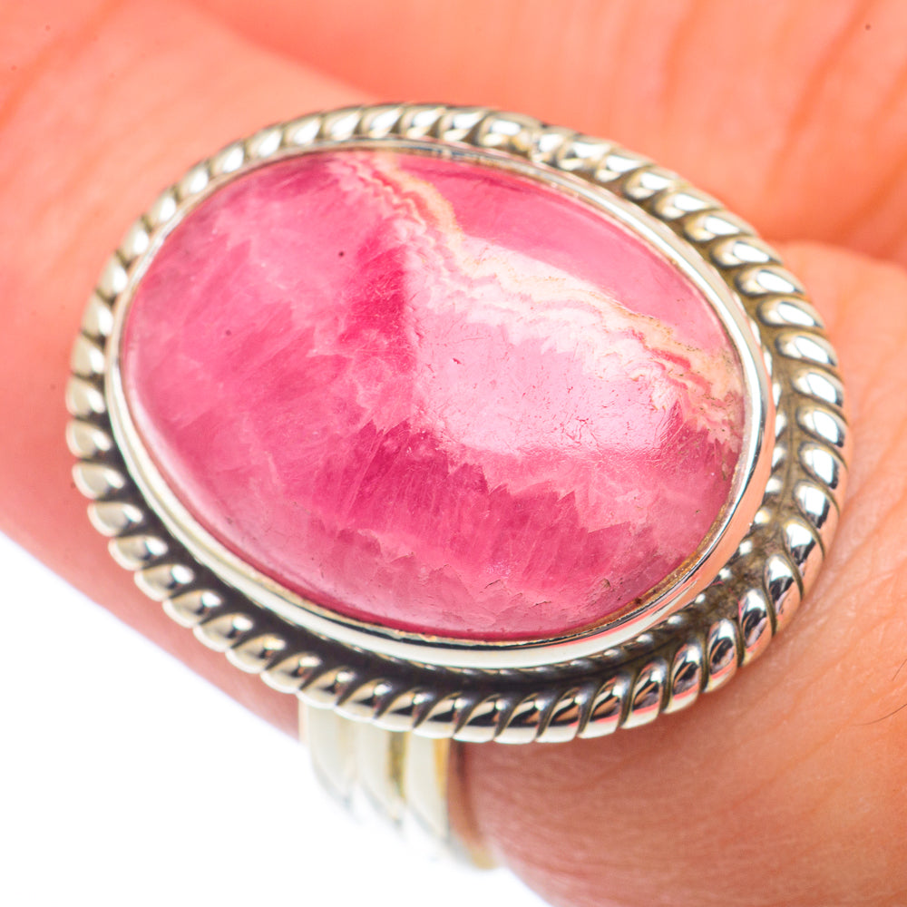 Rhodochrosite Rings handcrafted by Anasilvercos - RING72866