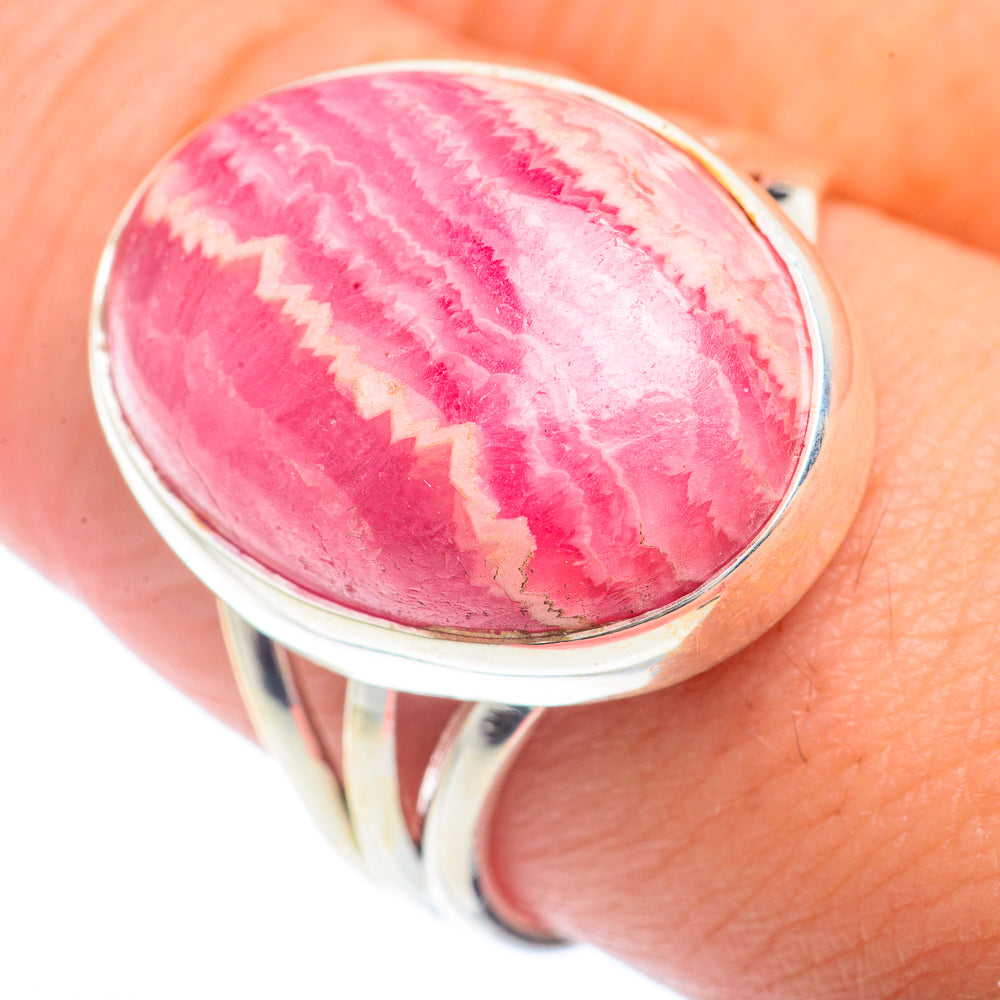 Rhodochrosite Rings handcrafted by Anasilvercos - RING72905