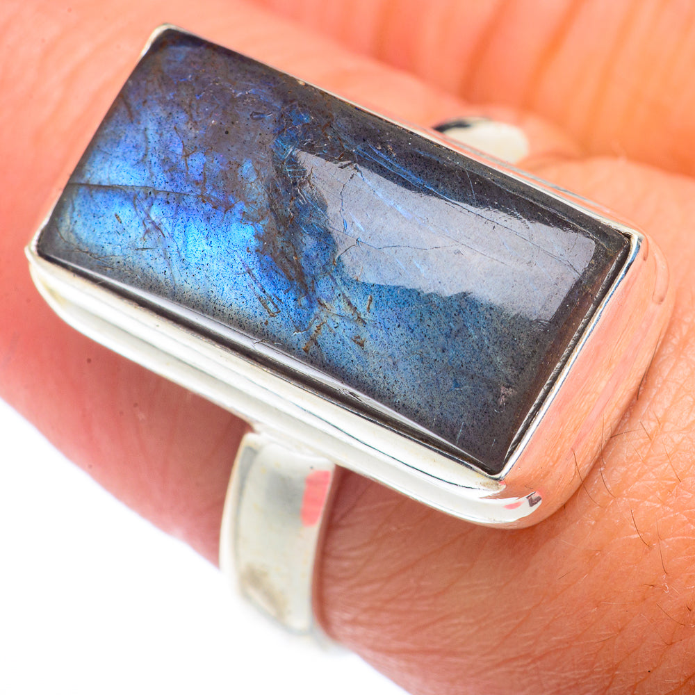 Labradorite Rings handcrafted by Anasilvercos - RING72969