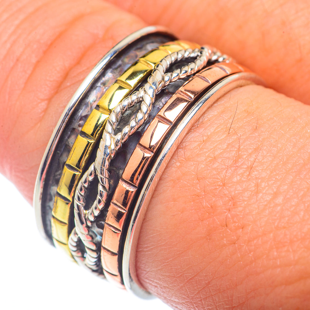 Meditation Spinner Rings handcrafted by Anasilvercos - RING72994