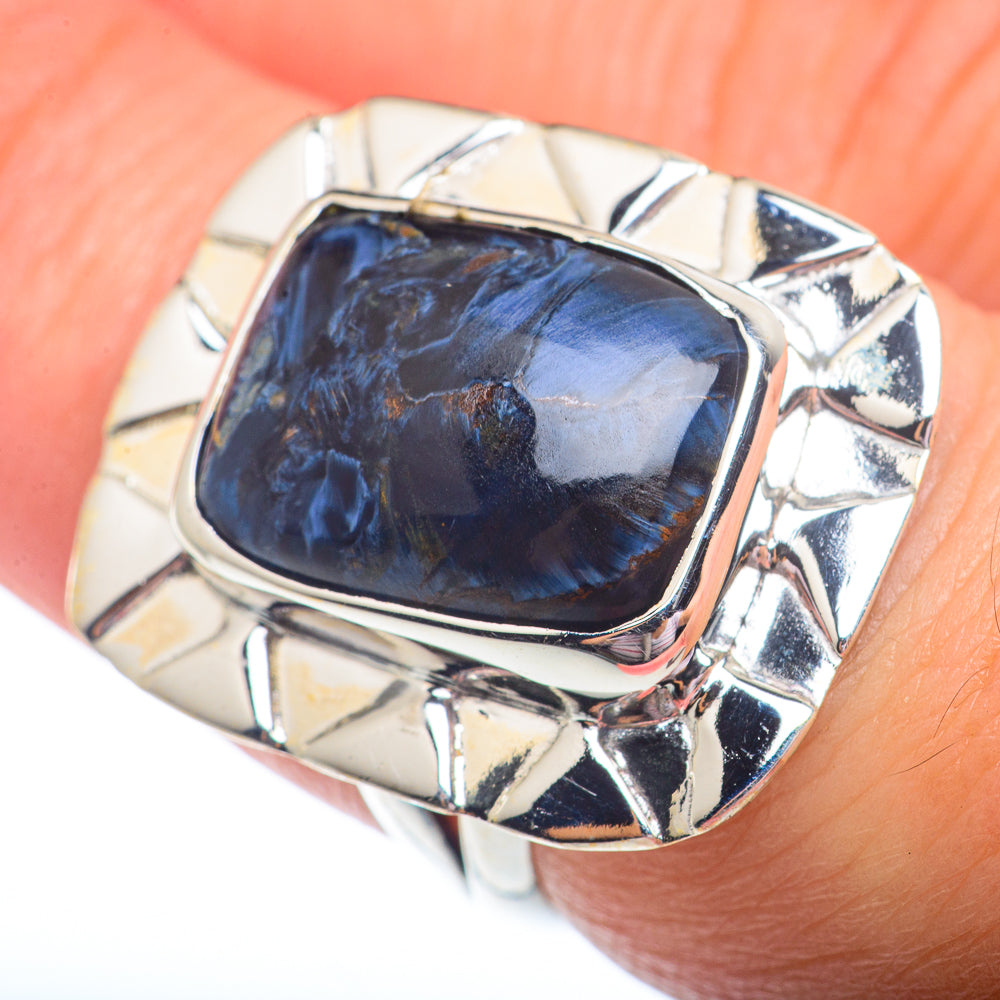 Pietersite Rings handcrafted by Anasilvercos - RING73034