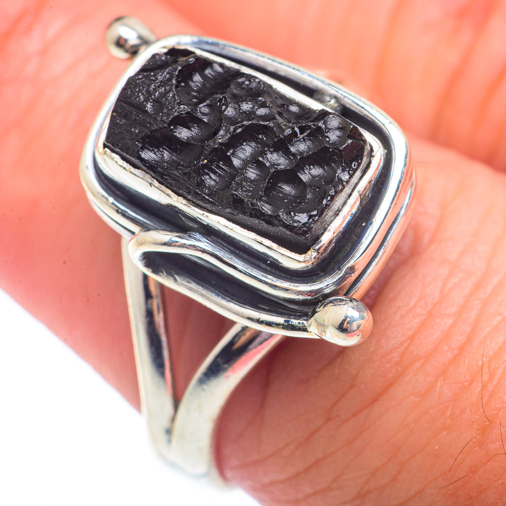 Tektite Rings handcrafted by Anasilvercos - RING73035