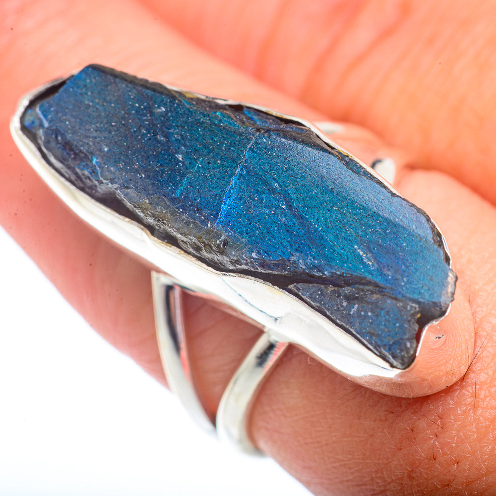 Labradorite Rings handcrafted by Anasilvercos - RING73049