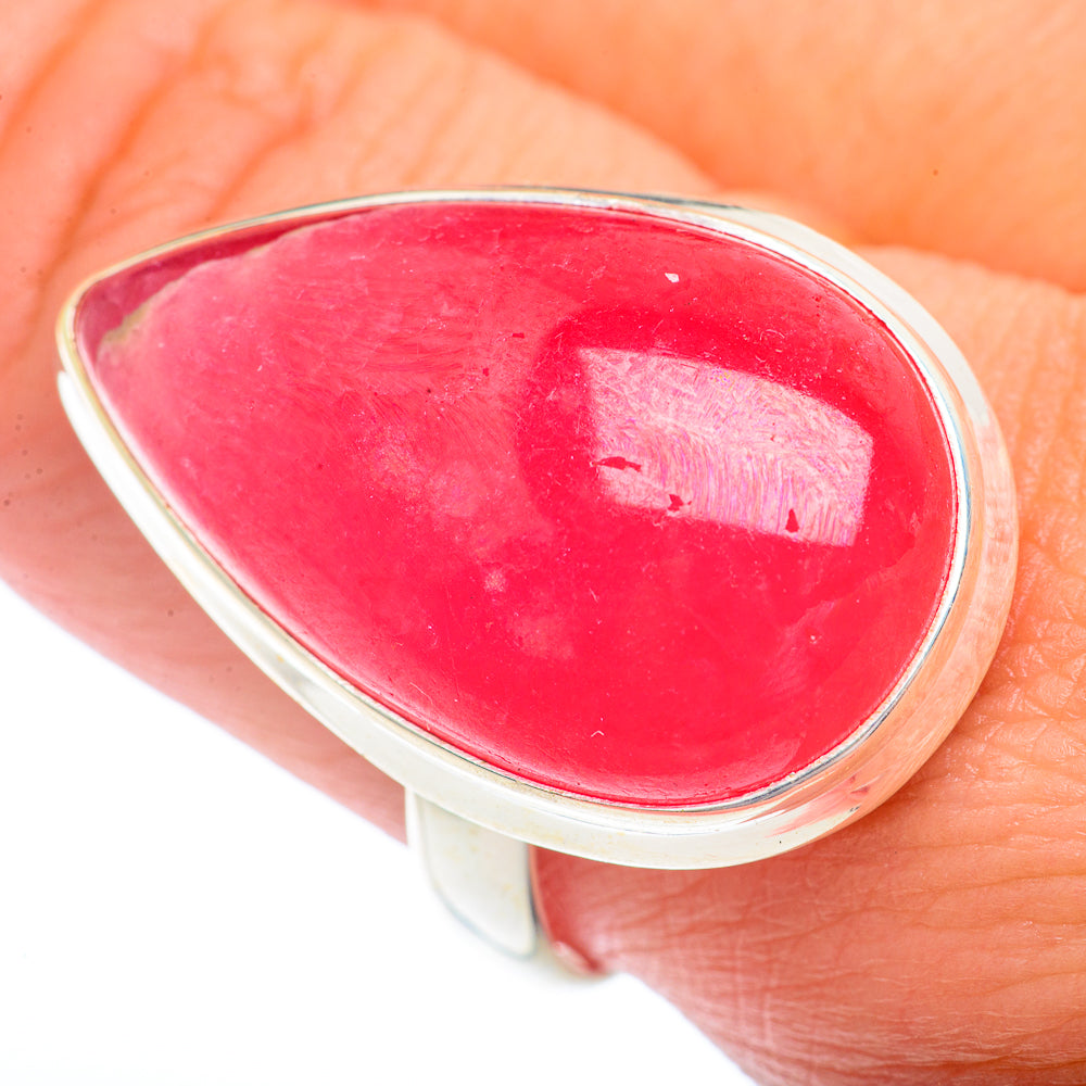 Rhodochrosite Rings handcrafted by Anasilvercos - RING73068